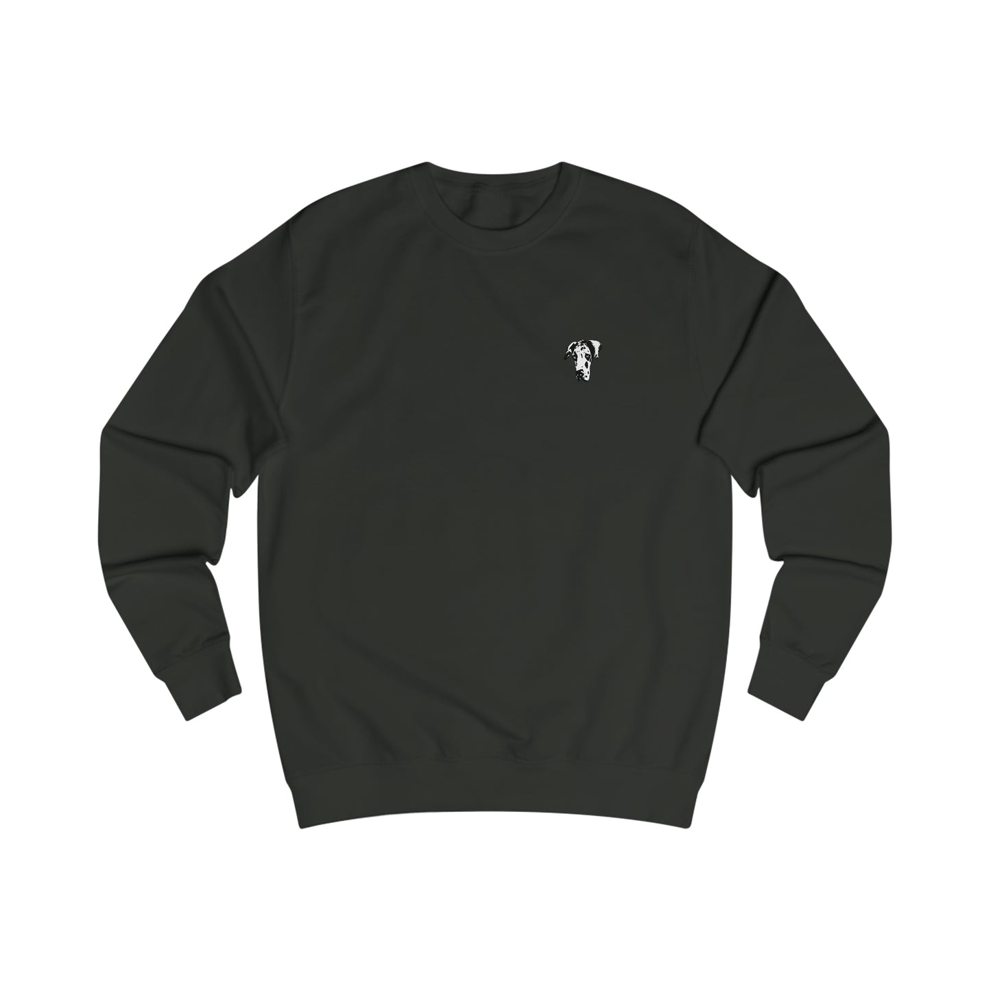 Anxious Great Dane Club Black Crewneck